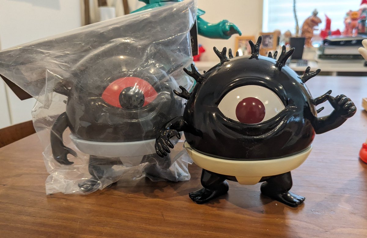 ワンダーフェスティバル バックベアード リンデン ソフビ 最近リンデンさんの妖怪ソフビ画像がよく回ってくる。国盗りバック