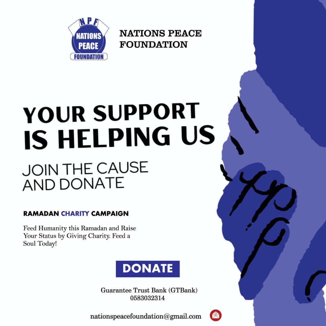 NationsPea21844's tweet photo. Join us as we embark on our Ramadan Charity Campaign.

#nations #peace #foundation #nationspeacefoundation #charity #donations #ramadan #ramadankareem #ramadanmubarak #ramadanfundraiser #ramadan2024 #sponsor #donor #africa #nigeria #ngo #fund #fundraise #fundraising https://t.co/48JpB3E3LR
