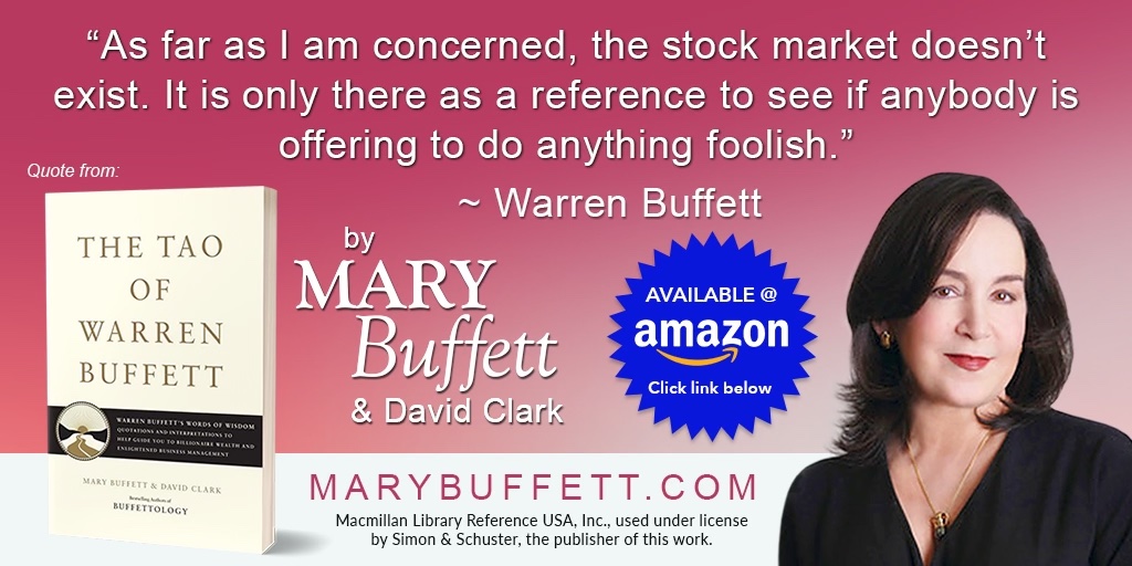 Mary Buffett tweet media