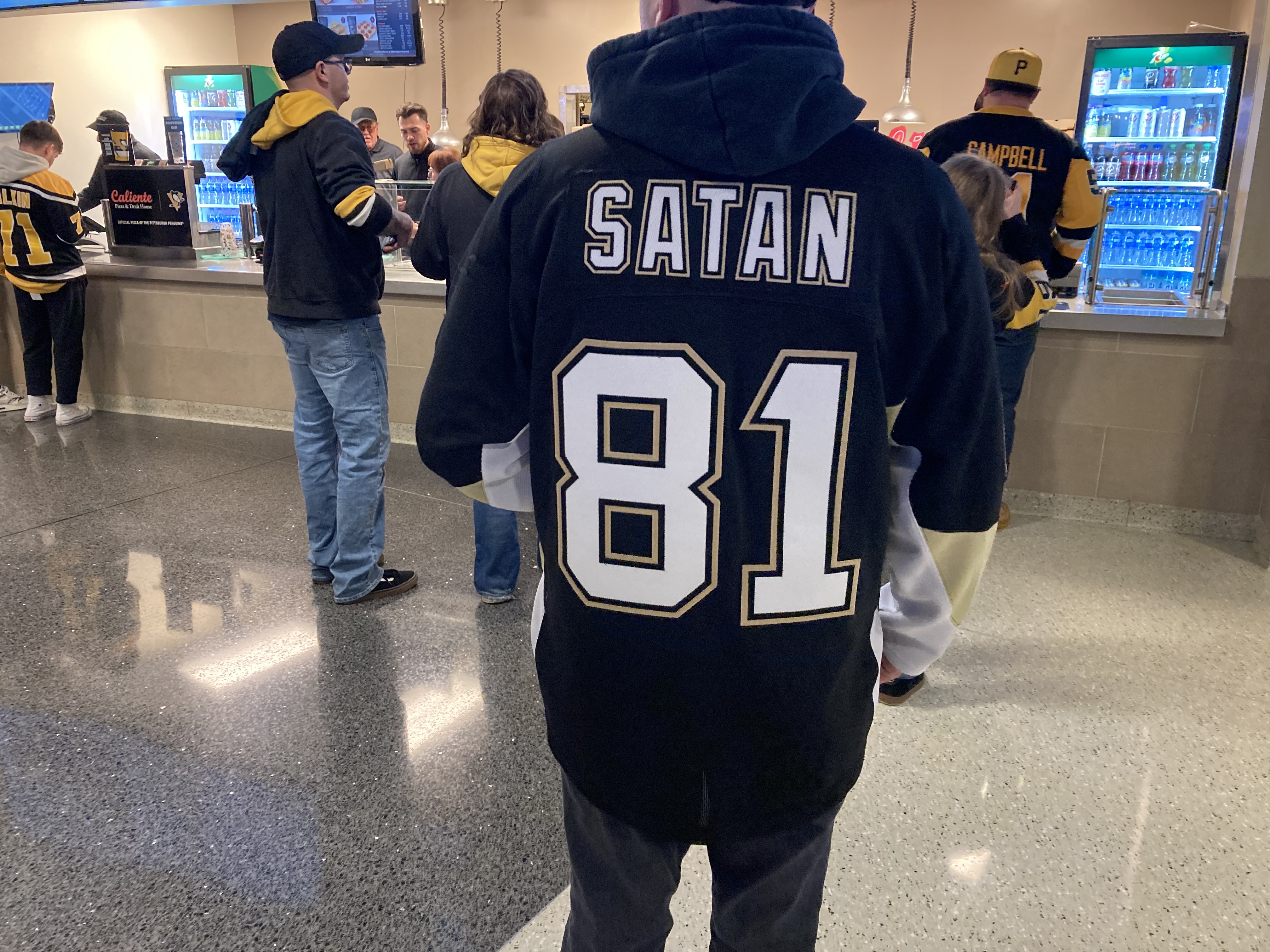 Satan penguins jersey hotsell