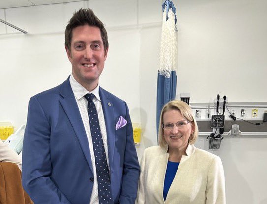 TurnbullWhitby's tweet photo. @yelich_ivana Fact. Not fake.
I had a constructive conversation with the premier and the minister on February 9, 2024.
I look forward to seeing the planning grant issued sooner than later #WhitbyHospital #GetitDone https://t.co/015d7OgTNS