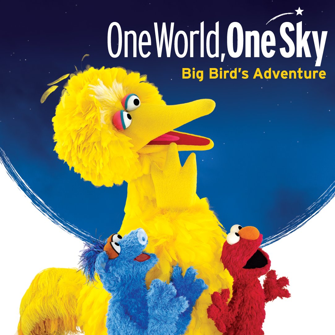 Explore the night sky with your favorite friends from Sesame Street in Big Bird’s Adventure: One World, One Sky at Eugene Science Center! 
Learn more and find upcoming show times below:
eugenesciencecenter.org/one-world-one-…
Families receiving SNAP/EBT are eligible for reduced-cost admission.