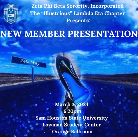 SamHoustonZetas's tweet photo. Watch out the Zetas are on their way!
🕊️💙
#zphib #ETXZetas #notjustanyzeta #shsu https://t.co/9SDePuTJi4