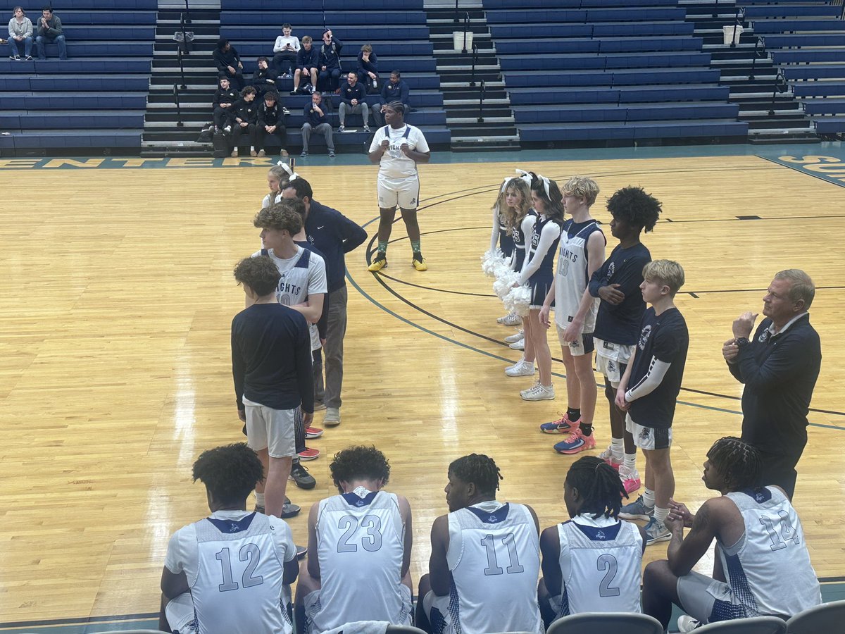 Our boys basketball  team defeats Northside Christian 61-53 to advance to the final four  Thursday with a chance to advance to the state championship! Way to go knights