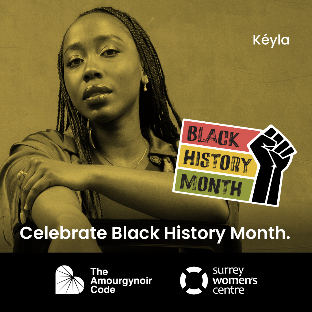 Listen closely. Our stories are not just tales of pain, but of courage, strength, hope, and change. During #BlackHistoryMonth, learn more about our fight for justice. Visit facesofcourage.ca to hear our voices. 

<a href="/WomenatcentrE/">WomenatthecentrE</a> <a href="/WAGE_FEGC/">Women and Gender Equality Canada</a>