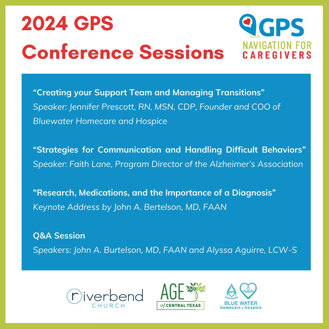 Join us for the upcoming GPS: Navigation for Caregivers Conference on 3/2, focusing on Memory Care! This FREE, virtual and in-person event offers valuable resources and expert insights for family caregivers. Reserve your spot now: tinyurl.com/2024GPSConfere… #MemoryCare #GPS