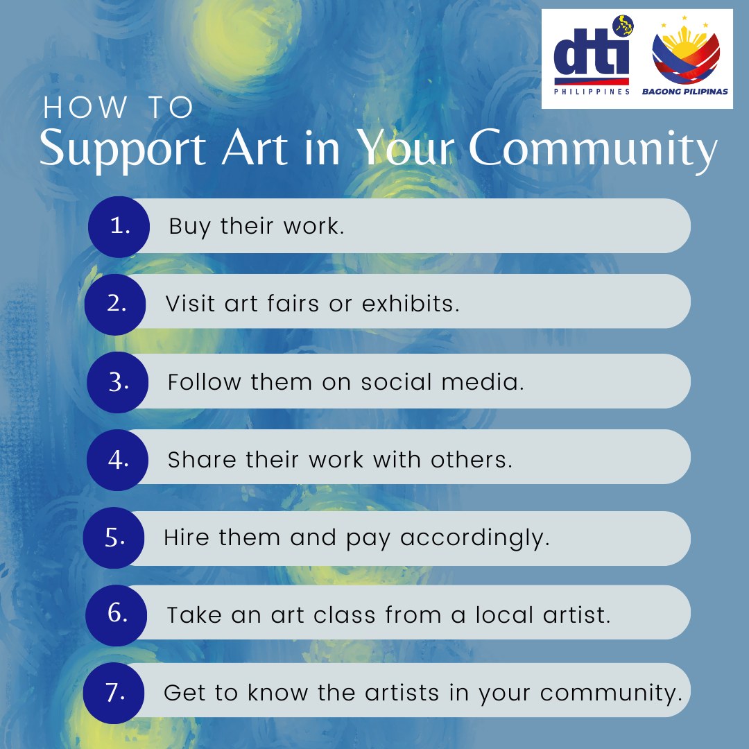 DTI_BMDPO's tweet image. Support local artists in your community! 🎨 

Did you know creative industries generate jobs and boost revenue? 

Read more here: cultivategrandrapids.org/post/10-ways-t…

#SupportLocalArt #SupportLocal #GoLokal #iamDTIph
