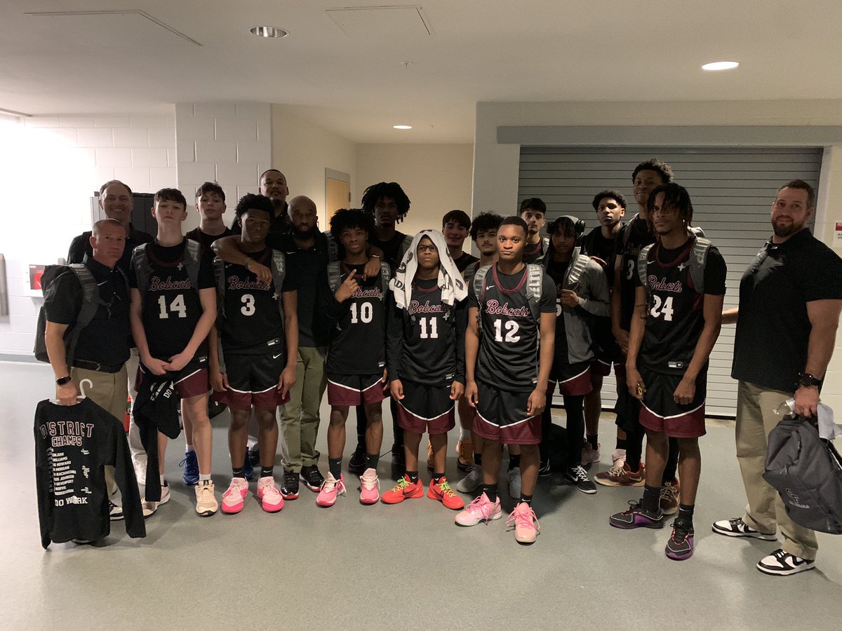 CoachAment's tweet photo. Congratulations to the @CyfairMBB for advancing to the @uiltexas 6A Region III Area round with a win over Heights HS. @CyFair_BFND @BFNDAthletics https://t.co/d2hHp6H87X