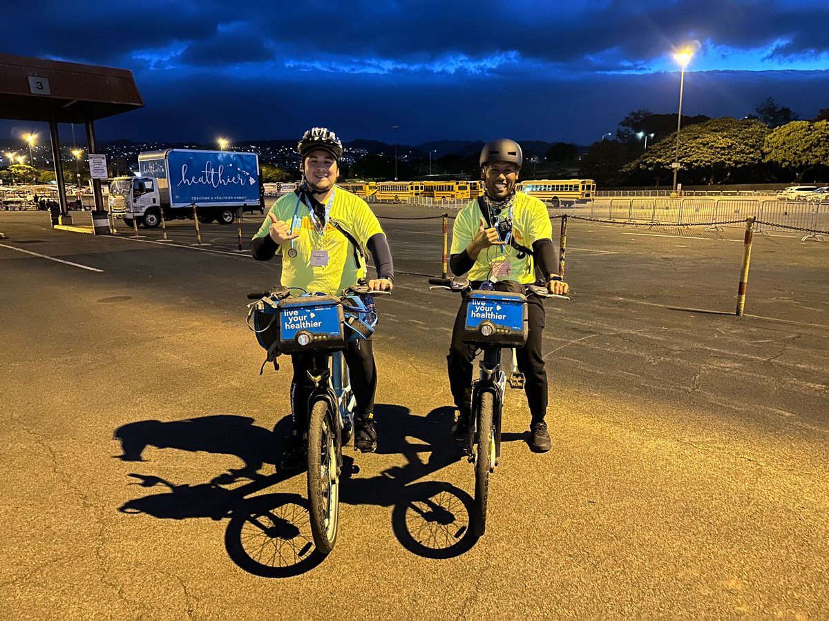 Medics at yesterday's 40th Annual <a href="/greataloharun/">GreatAlohaRun</a> used #bikibikes to provide race support to participants. Congrats to <a href="/hawaiipachealth/">HawaiiPacificHealth</a> on yet another successful event! 

#greataloharun #gobikihi #ridealoha #healthierhawaii