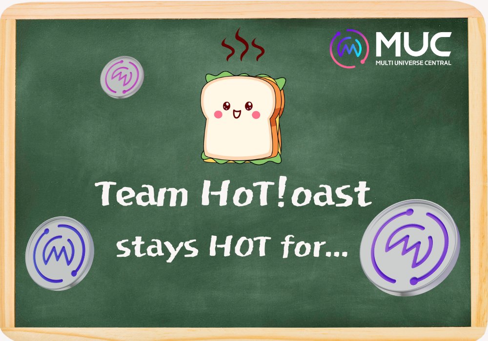 𝗧𝗲𝗮𝗺 𝗛𝗼𝗧!𝗼𝗮𝘀𝘁 𝘀𝘁𝗮𝘆𝘀 𝗵𝗼𝘁 𝗳𝗼𝗿 _ _ _.😆  

What's gonna be in the blank?  

#𝙈𝙐𝘾 𝙞𝙨 𝙛𝙪𝙡𝙡 𝙤𝙛 𝙛𝙪𝙣!😎