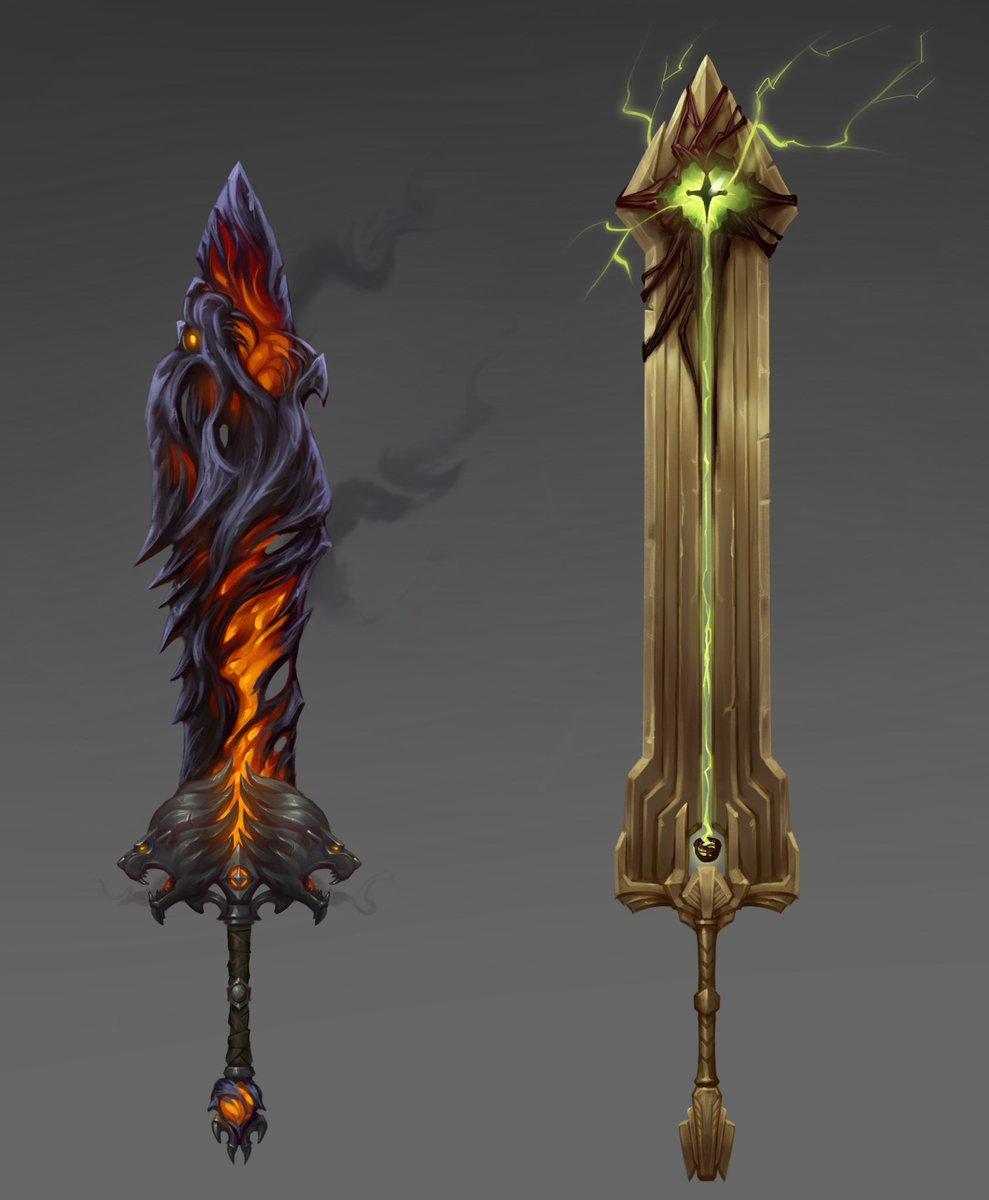 MORE swords! Some personal work