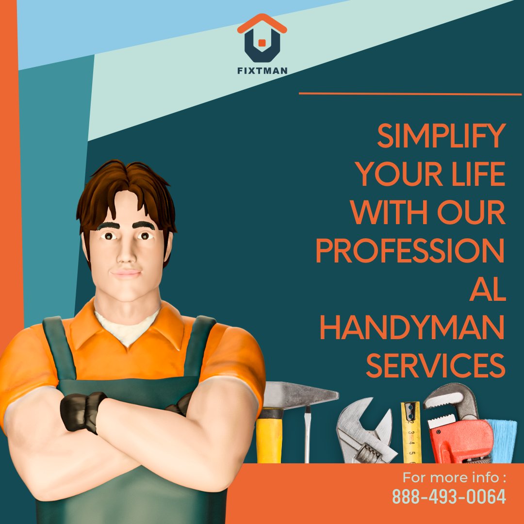 Make life easier with FixTman's professional Handyman services. Whether furniture or exercise equipment, our Handyman App experts can handle everything, ensuring hassle-free assembly. Contact us today! #FixTman #HandymanApp #ProfessionalAssembly