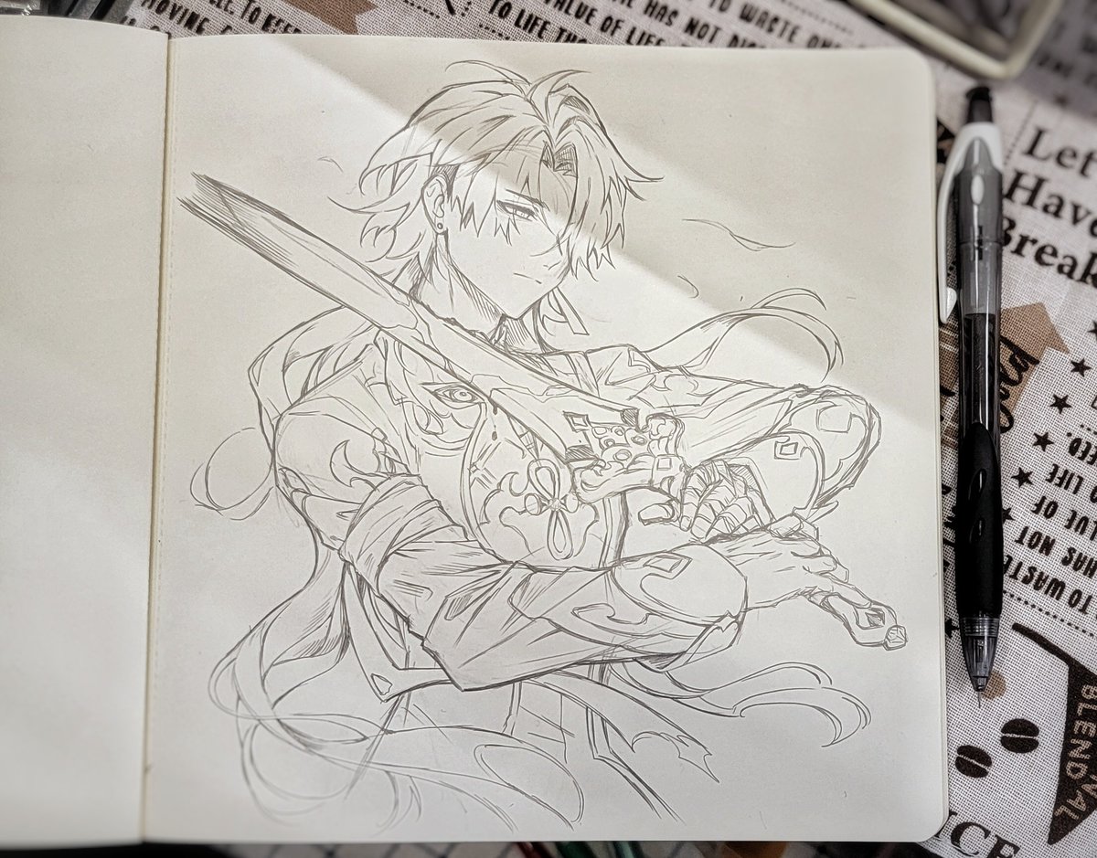 It's been ages since i've done pencil drawings ✏️
#HonkaiStarRail 
