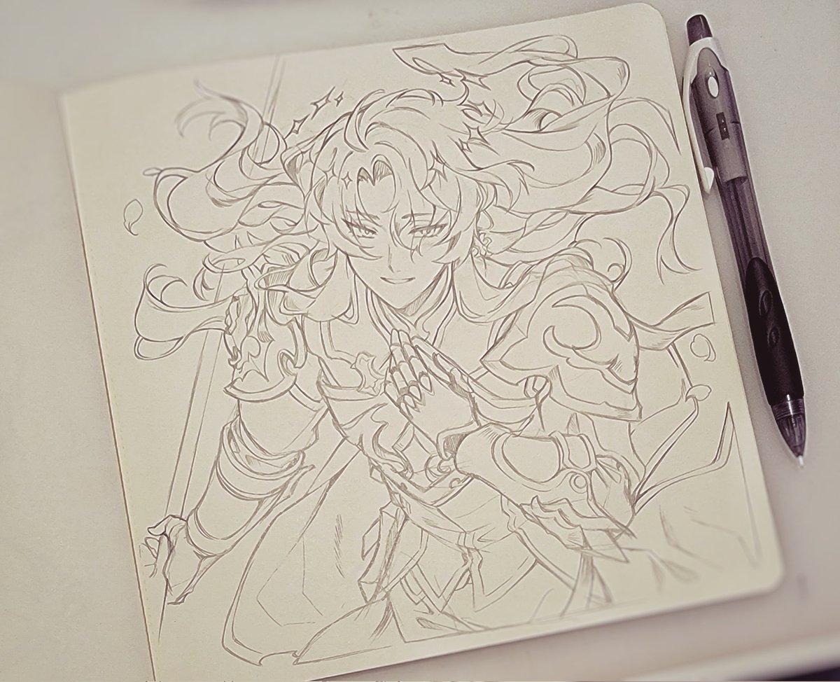 It's been ages since i've done pencil drawings ✏️
#HonkaiStarRail