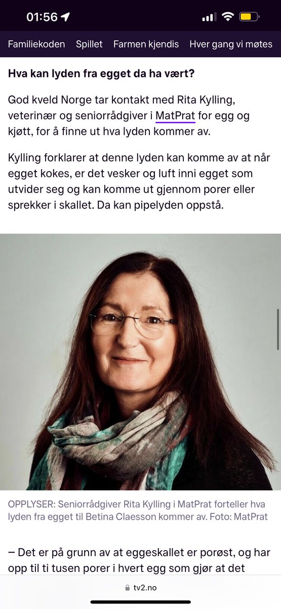Finnes det et mer passende og festlig navn på noen som jobber med egg og kjøtt hos Prior? Neppe