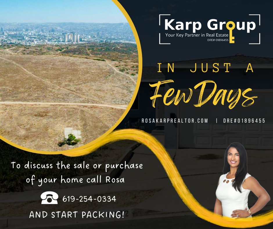 We are thrilled to announce 🤩 that the sale of our VIP Seller's lot with great potential and at a prime location in San Diego is closing its escrow in just a few days‼️ 

#sandiegorealestate #sandiegorealestateagent #sdrealtor #rosakarprealtygroup  #vacantland #lot #escrow