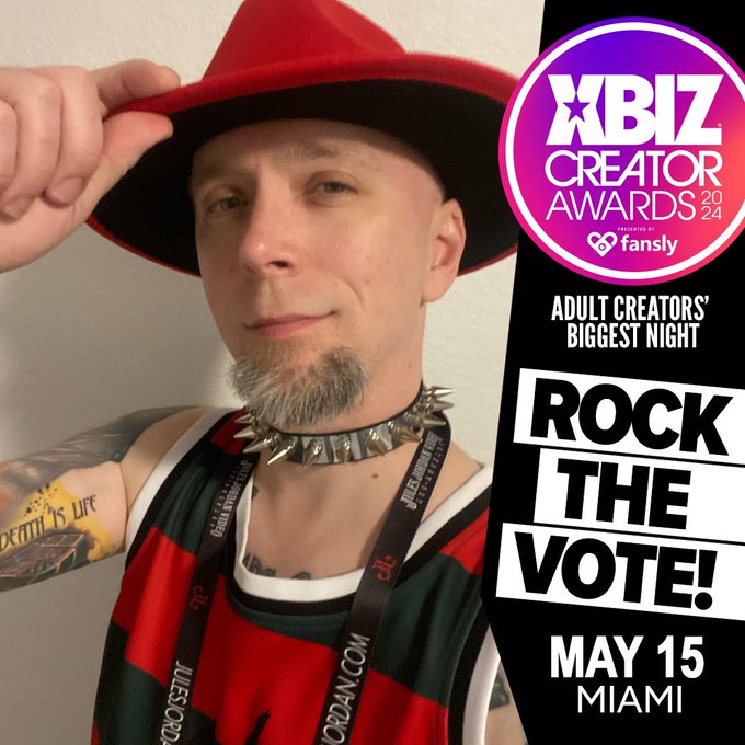 New Year! Nude me! Pre-nominations for XBIZ are open, &amp; I&rsquo;ve been working nonstop! Please vote for me