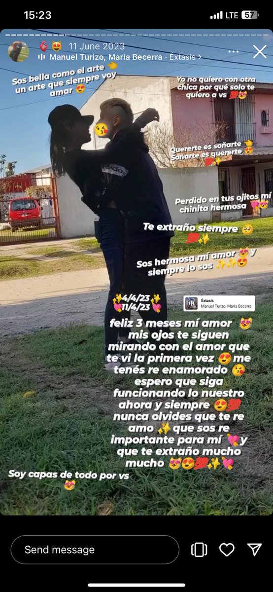 me suben una historia así y me suicido