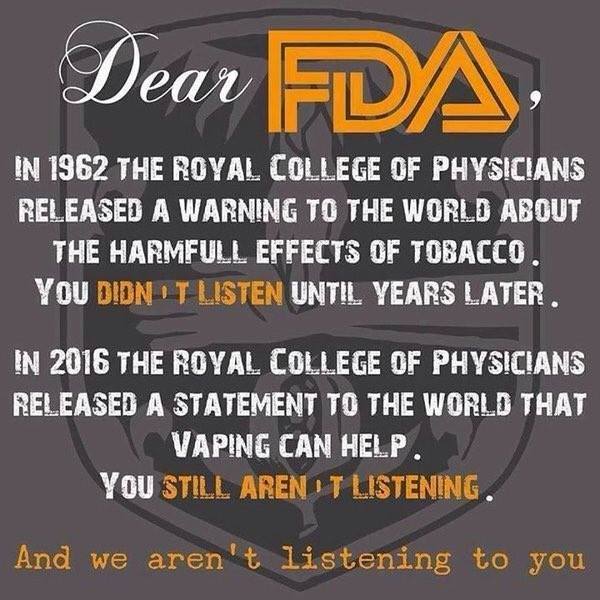 PanShoIsSteamed's tweet photo. Damn right I will @RachelLittleEwe... And #VapeinPublic so you can see it and other smokers can observe there is a #saferalternative. And no I do not care 1 little bit about anyone else's Spawn... I expect #Scienceshoulddictatepolicy and demand never to be seen as a Smoker. https://t.co/IBAPvx16mS