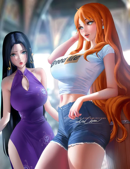 Boa sees Nami's shirt  likefullpages-inbio 
