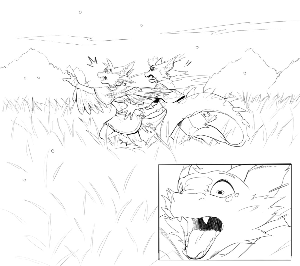 First part of the comm of how they got into that situation!