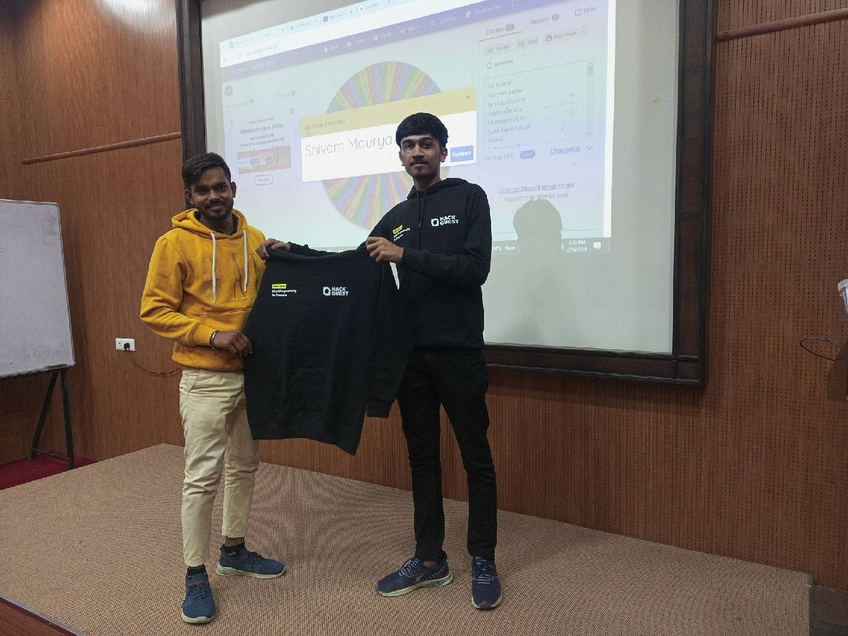 Our 🇮🇳 #unitour with @ChainIDE @HookedProtocol started at SRMU🔥 🧑‍💻 60+ devs & aspiring devs 👩‍🏫 Workshop & product demo 🗣️ Experience sharing from our community team @Shyaamal1108 @AdiSuyash and advocate @AlokSahal215021 Follow our 🌎 unitour journey in the coming months!
