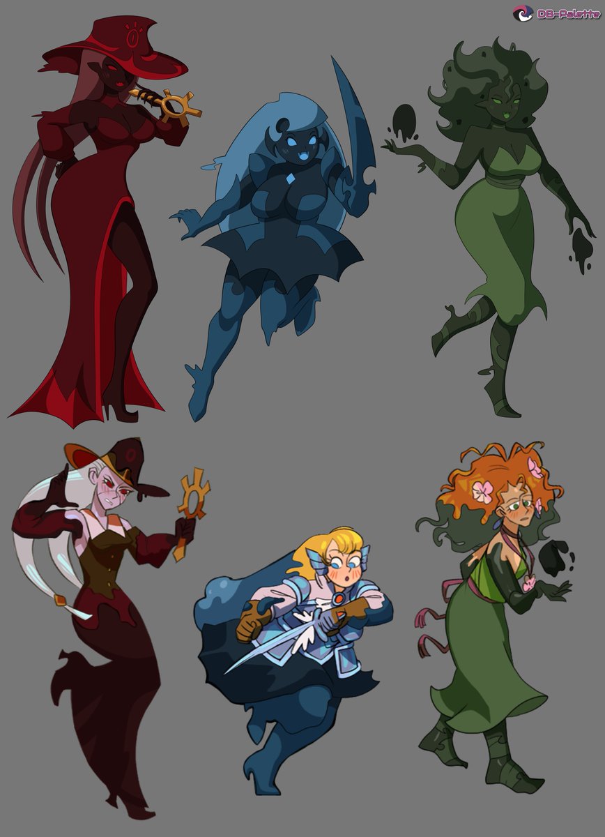 dbPalette's tweet photo. The game: Witch Hunter Izana is a tf themed, rpg style game with a system for being tf'd, becoming an enemy, and even utilizing the tf's for yourself. Here are some extra forms I made for the game that will appear in its first ever mod, when the steam workshop update is live. https://t.co/3pyKargrHJ