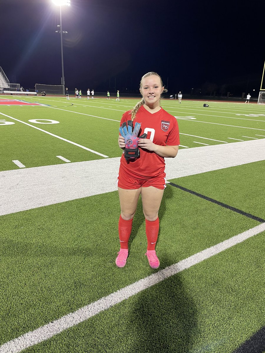 LadyElkSoccer's tweet photo. Scrappy battle tonight. Woman of the Arena, Peyton Roberts. https://t.co/luYD5B0reO