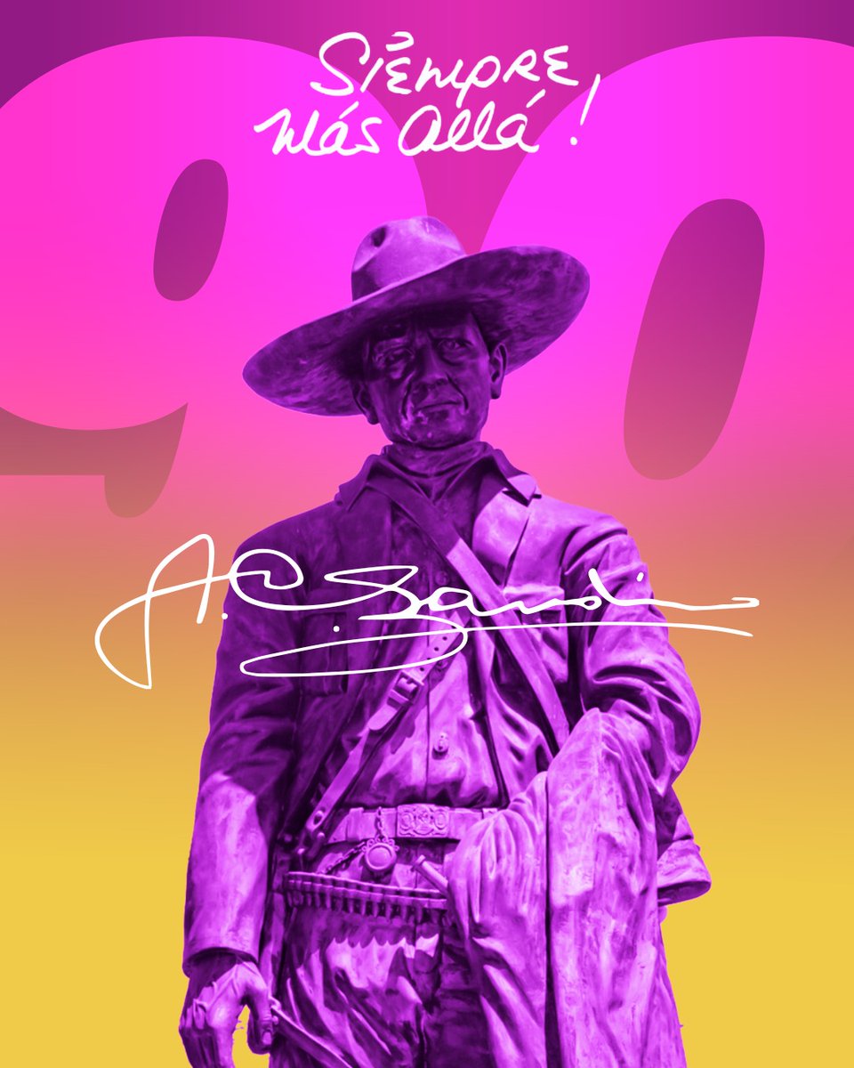 Sandino, Conmemoramos Años de Vida y Esperanza. Sandino Vive, la lucha sigue. #4519LaPatriaLaRevolución #SandinoVidaYEsperanza