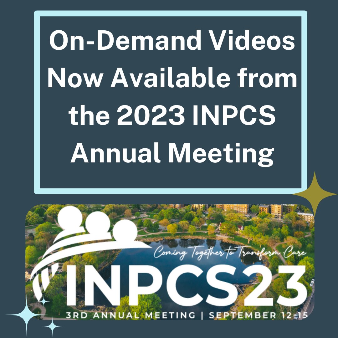 Register now to access videos of all the engaging speakers, interesting panel discussions, and deserving award winners from the 2023 INPCS Annual Meeting. Use this link to register for access: inpcs.org/i4a/pages/inde… #PalliativeCare #videos #neurology