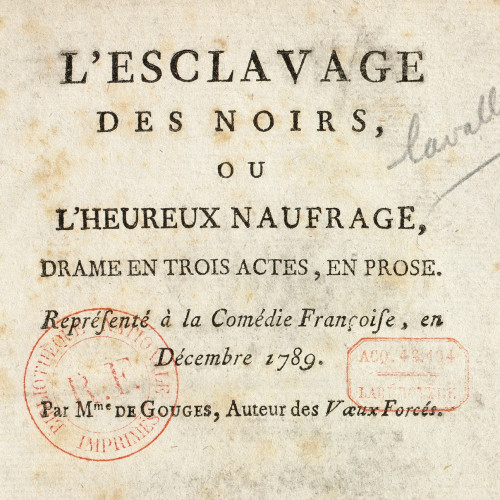 JesuisOlyGouges's tweet photo. Je vous invite à lire "L'esclavage des noirs"  ou "La mauvaise conscience". Les droits des femmes et leur égalité avec les hommes sont importants, mais nous devons aussi pencher sur ceux que nous maltraitons. #nonalesclavage https://t.co/MBOHGH7eb7