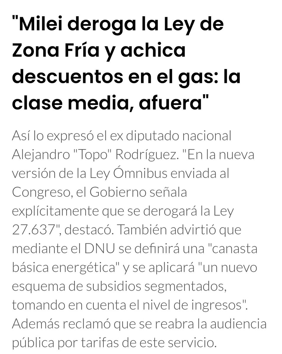 OLlancafilo's tweet photo. Una verdad a medias termina siendo una #Mentira!
#LaLibertadAvanza y sus representantes construyen relato. Art 4 inc H pretendía eliminar todos los fondos fiduciarios incluidos los que afectan las tarifas de servicios que utilizan los neuquinos como el gas y el boleto (abro hilo) https://t.co/HlMtCSgZVc