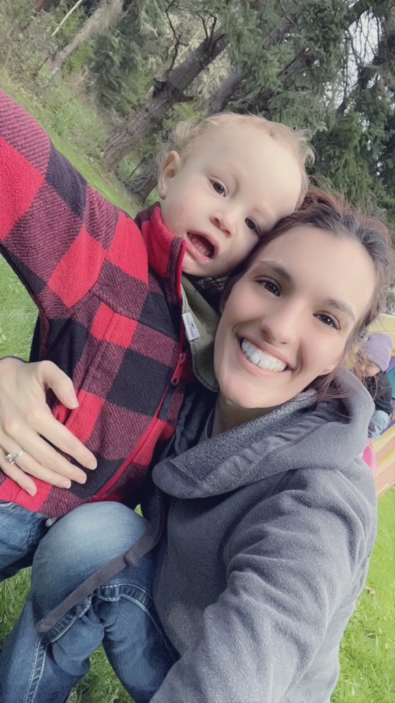 JohnsonGabbs211's tweet photo. Had some outside time while the sun was out for a little🥰 Dad mowed the lawn and the babies played! https://t.co/H3mlZ9mr5k