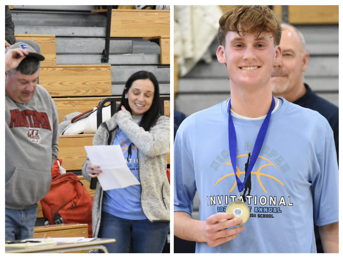 kevinjpapa's tweet photo. Congrats to @fhsboysbball on The Championship of The 1st annual @1NickStrong18 basketball tournament. Congrats to @BradleyHerndon8 as the MVP !! Also thanks To JenG for such great words ! Glad I could be a part!! Great Games BETTER CAUSE! #FCANCER https://t.co/ImtaMDGTDN