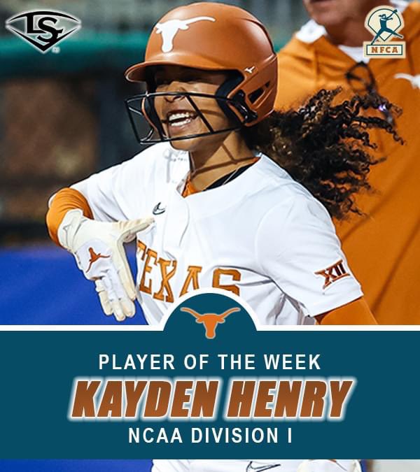 This is one bad girl!!! There might be a lot of people out there surprised by this being accomplished by a Freshman playing the schedule you have….Not Me!!! You were built for this!! Super Proud of you @henry_kayden #BOMBERPROUD