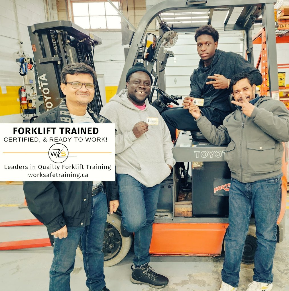 Creating the workforce of the future, one forklift operator at a time. Take the steps to completing your Forklift Certification program and get yourself into the drivers seat! 
#studentjobs #fokliftjob #warehousejob #hiringnow  #careeeropportunities #levelup #CareerBoost