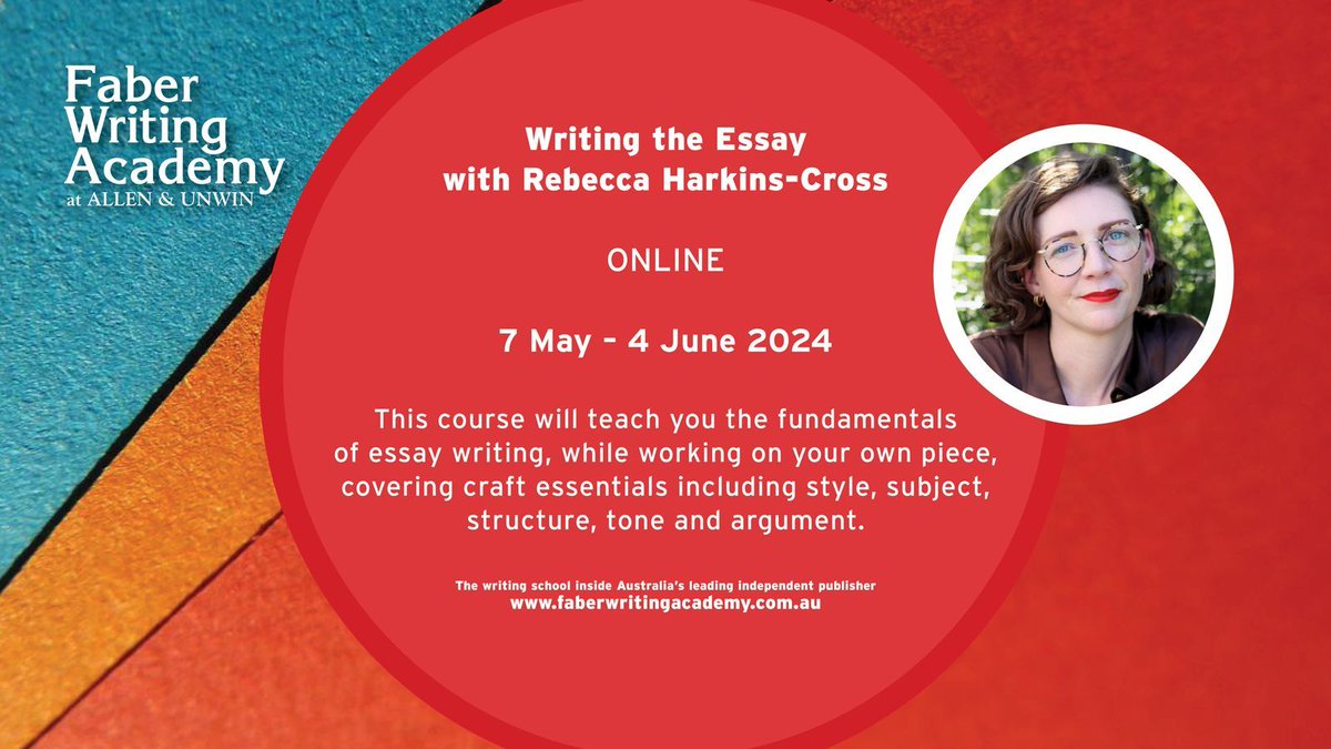 The essay has been a place of experimentation, where the writer can trial ideas, explore the world and pose new questions. In this course from @FaberWriting Academy, participants will learn how to create essays that absorb and captivate readers. More info: buff.ly/3OLxVf2