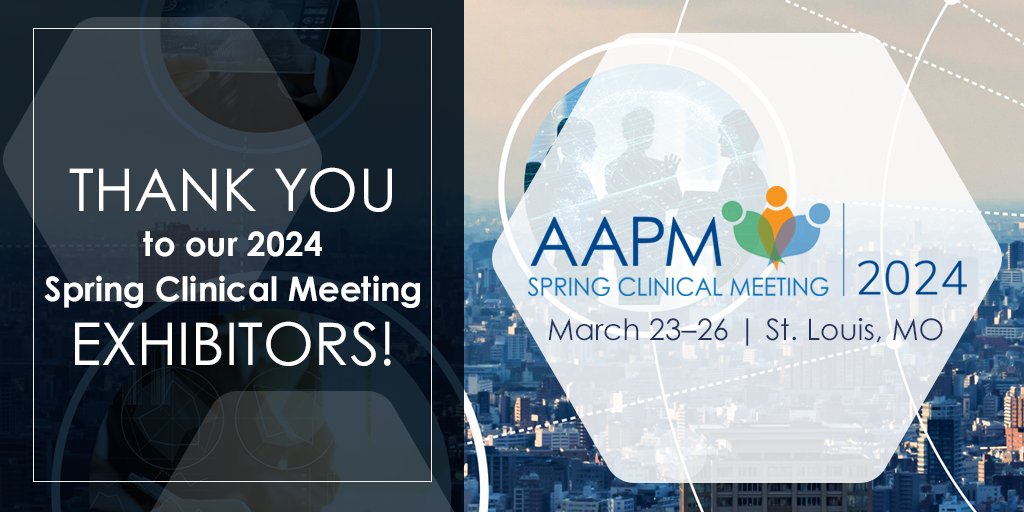 Join <a href="/CPositioning/">C-RAD AB</a> and <a href="/TheraPanacea/">TheraPanacea</a> for #AAPMSCM in St. Louis! REGISTER NOW as a #MedPhys Attendee or #MedicalPhysics Exhibitor: aapm.me/clinical