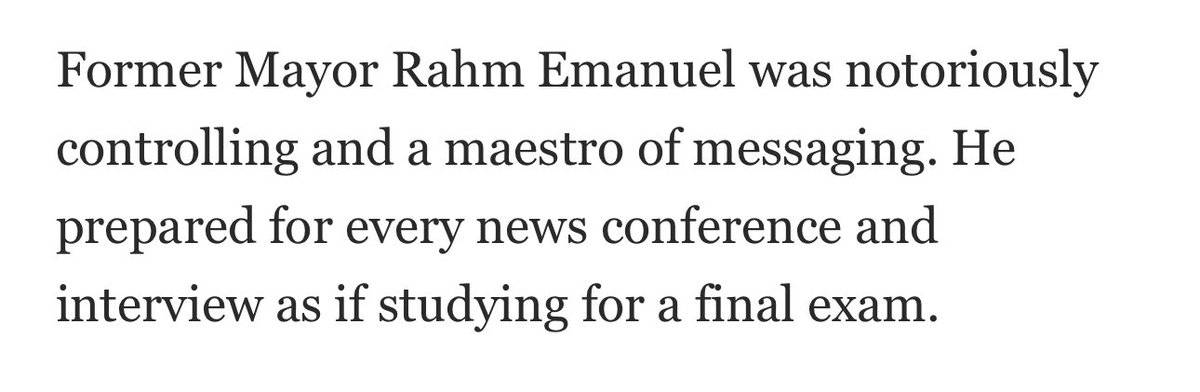 From the same Sun Times article…

In other words, Rahm did his homework and prepared for his job. We already know Brandon doesn’t believe in giving (or apparently doing) homework.