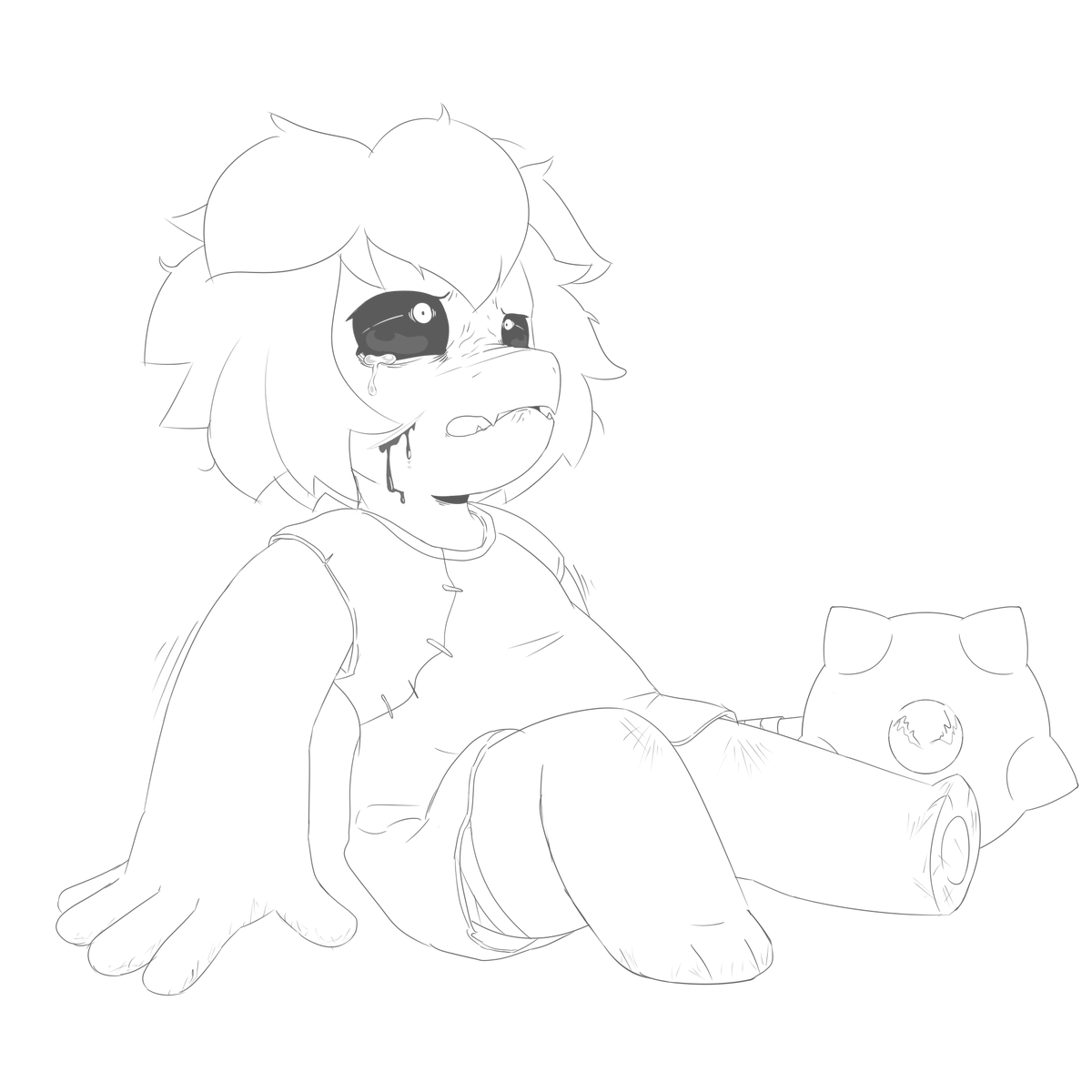 #WIP she regret going there...