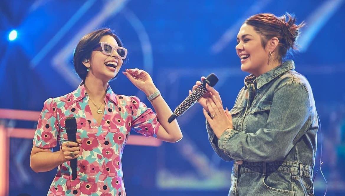 YuridiaMusic's tweet image. Ensayos para @premiolonuestro @yuritaflowers y @AngelaAguilar__