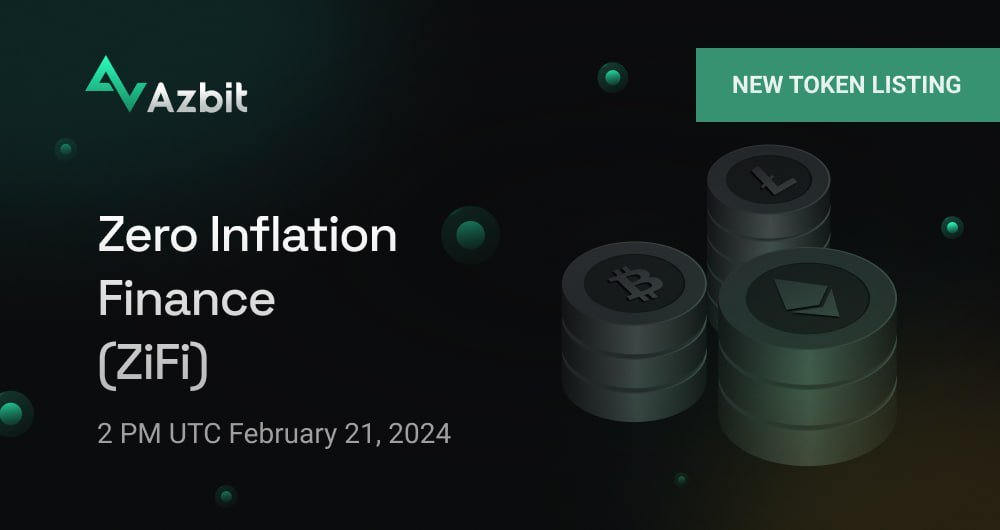 Morning $zifi , trading begins at 2PM today 02/21.

The listing price will be approximately 0.004 $DOGE

#DRC20 #BRC20 #Inscriptions #DeFi #crypto #dbit $dogi $fiwb #azbit 

doggy.market/zifi

We'll be applying for coingecko and CMC listing after the listing is completed.