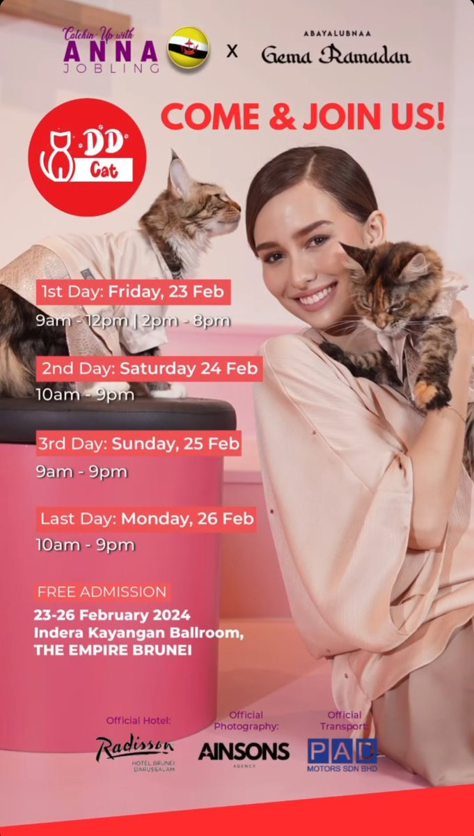 The fact that <a href="/annaejobling/">anna</a> gonna be in Brunei while i’ll be in KL on the days she’s gonna be here are just 😭 tak berjodoh lah kiteeeee 😭😭😭😭😭😭 nangissssssss

Anyway, so proud of you bb gurl finally a Meet &amp; Greet for your Bruneian fans 😍😍😍