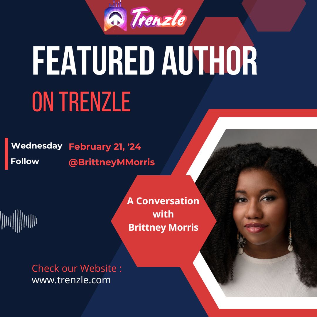 Today's #FeaturedAuthor on #Trenzle is @BrittneyMMorris. Brittney Morris is the bestselling author of SLAY, The Cost of Knowing and The Jump. Read her full interview on Trenzle 👇. #writingcommunity #writerslift #author trenzle.com/a-conversation…