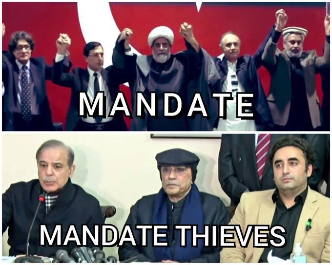 Mandate vs #MandateThieves