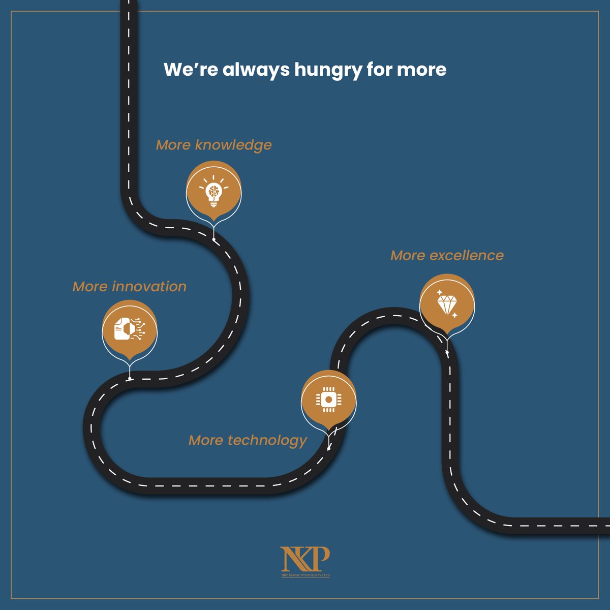 We're always innovating, exploring culinary frontiers fueled by a hunger for more—knowledge, excellence, technology. The road never ends, and neither does our appetite! 

#NKPExcellence #CulinaryMasters #FoodInnovationAlways