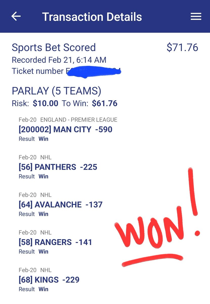 winninginlv702's tweet photo. Won parlay. Used @CircaSports app.
#bettingonX
#bvbbrigade
#bvbbrigadebets
#betoftheday
#girlsbettoo
#twitterbets
#sportsbetting
#parlaybets
#parlayforweek
#parlayallday
#parlayqueen
#betonabudget
#gamblingginger https://t.co/crOZVTQYIr