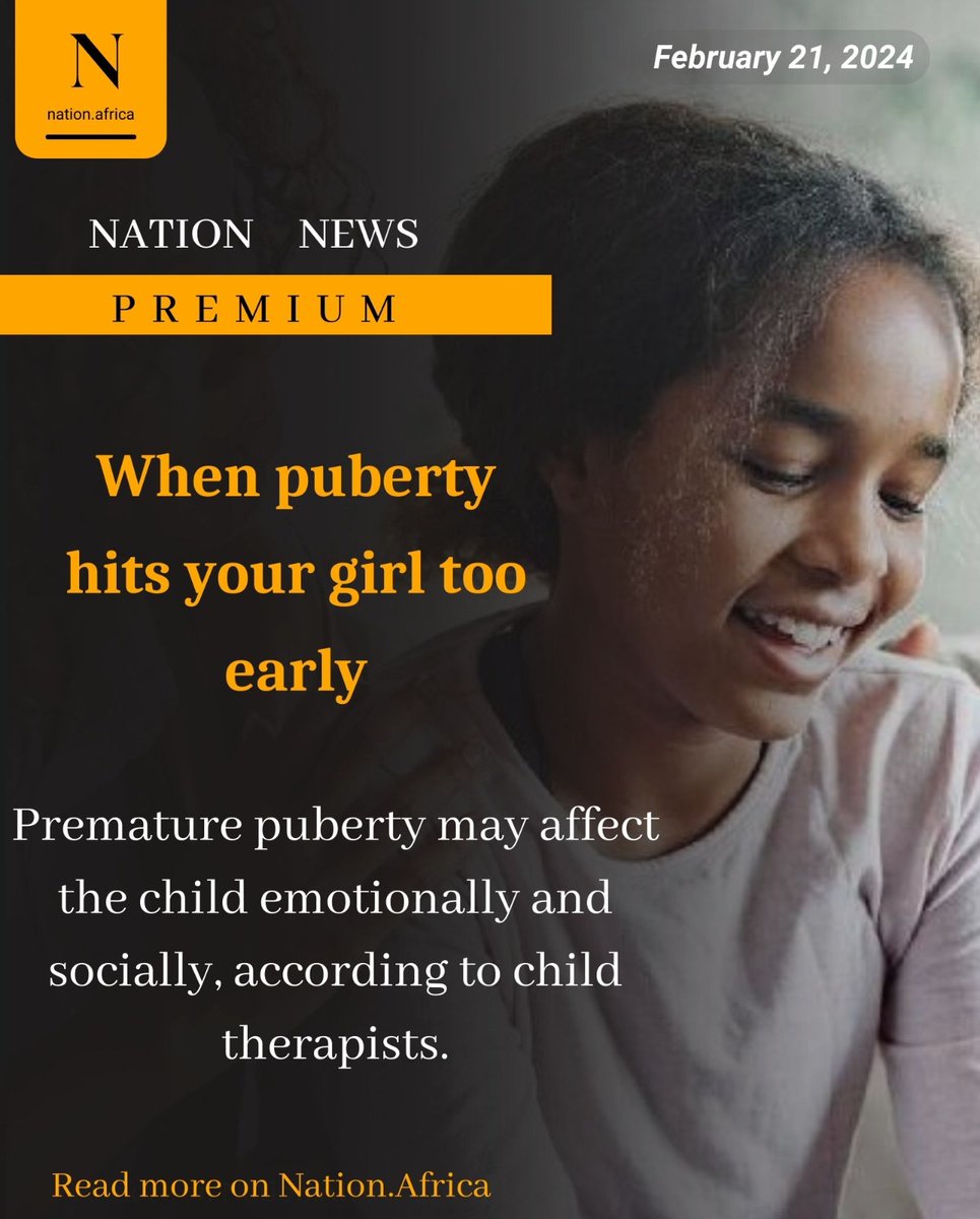 When Is Puberty too Early?