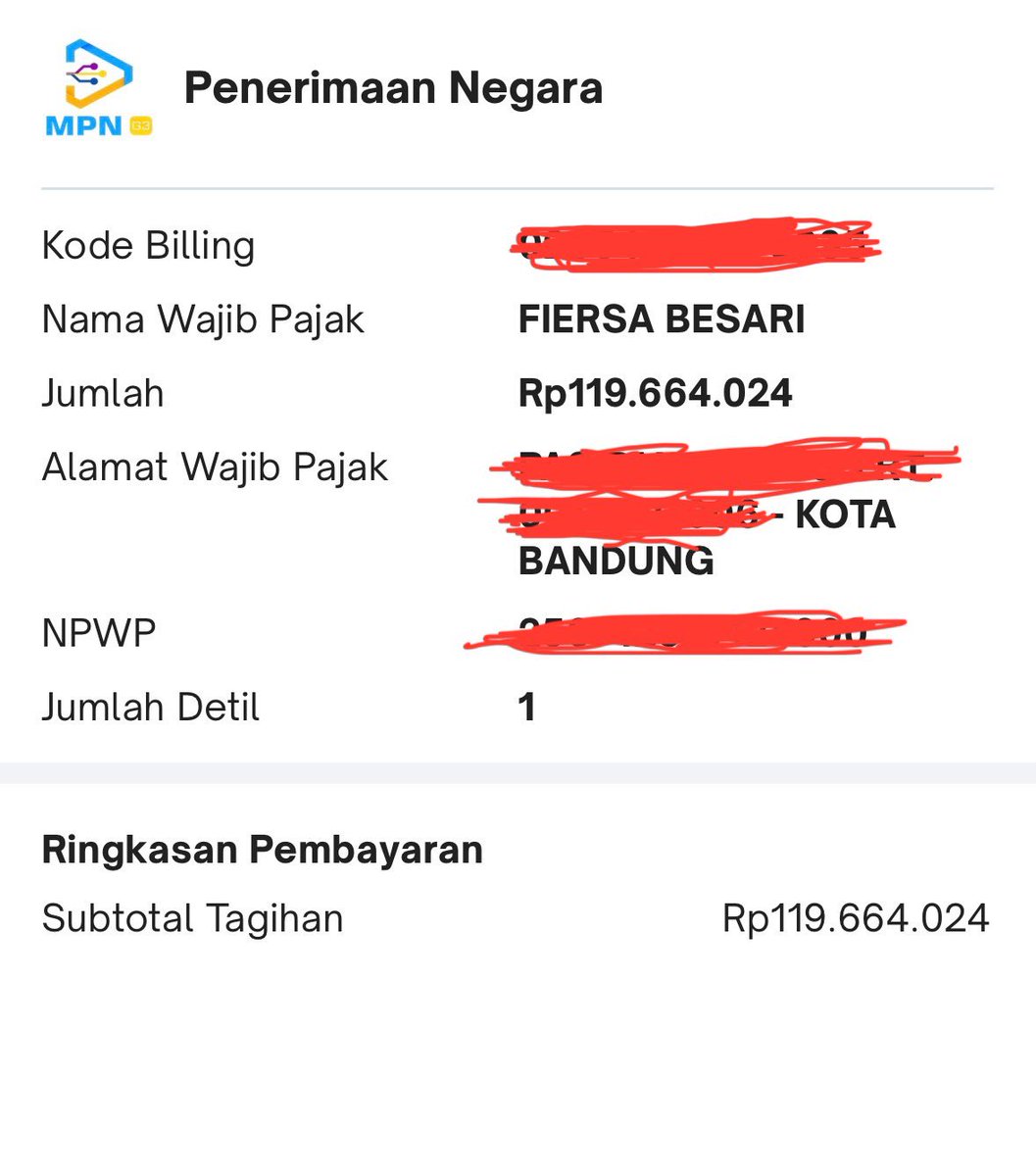 FiersaBesari's tweet photo. Pamer kekayaan ❌
Pamer bayar pajak penghasilan ✅ https://t.co/npqrF4ruHv