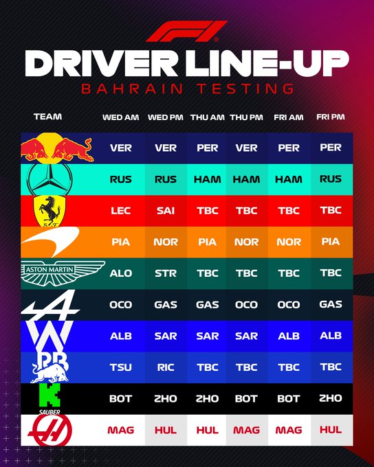 line up